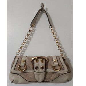 BCBGirls Signature Canvas & Leather Tote